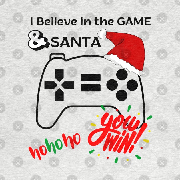 I Believe is the Game and Santa by O.M design